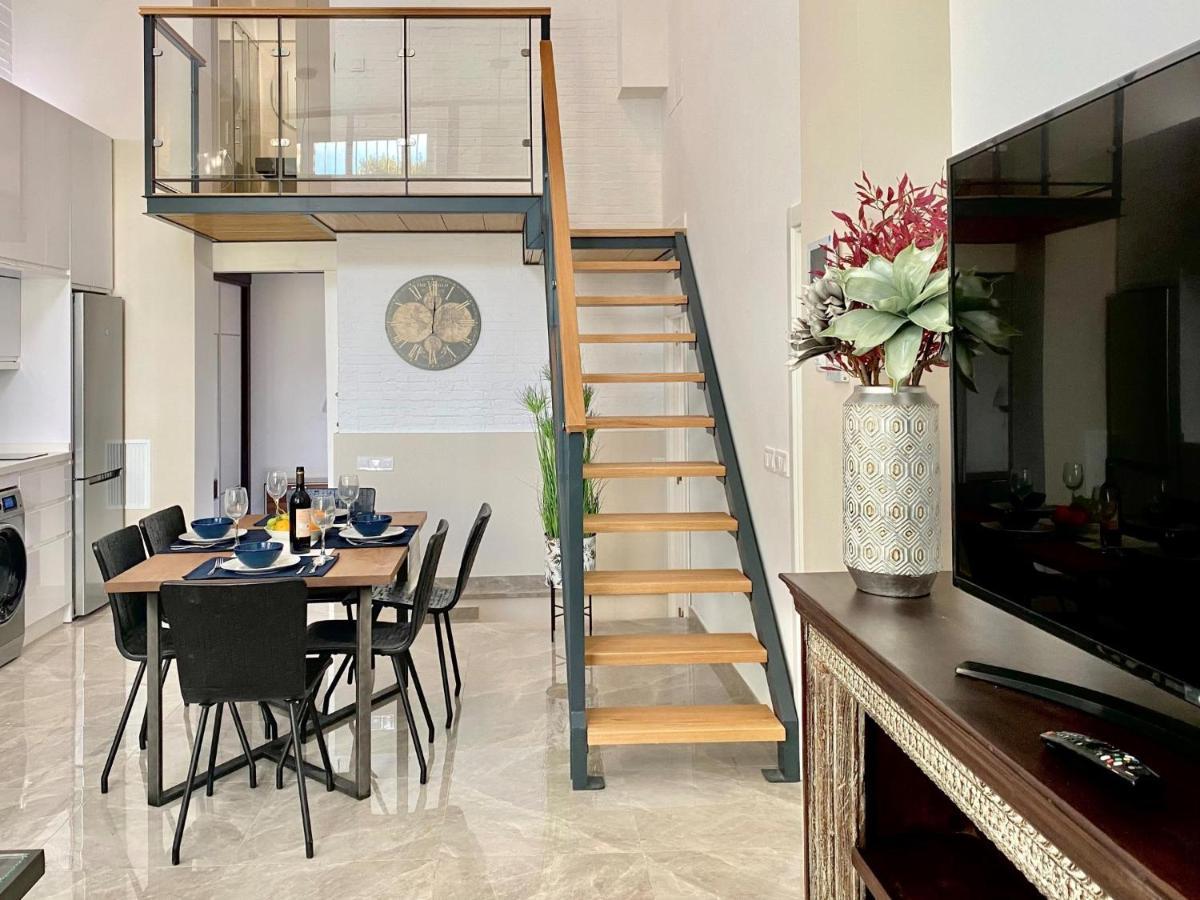 Апартаменты Tr3 Aparcamiento Incluido Familias Loft Almirante Севилья Экстерьер фото